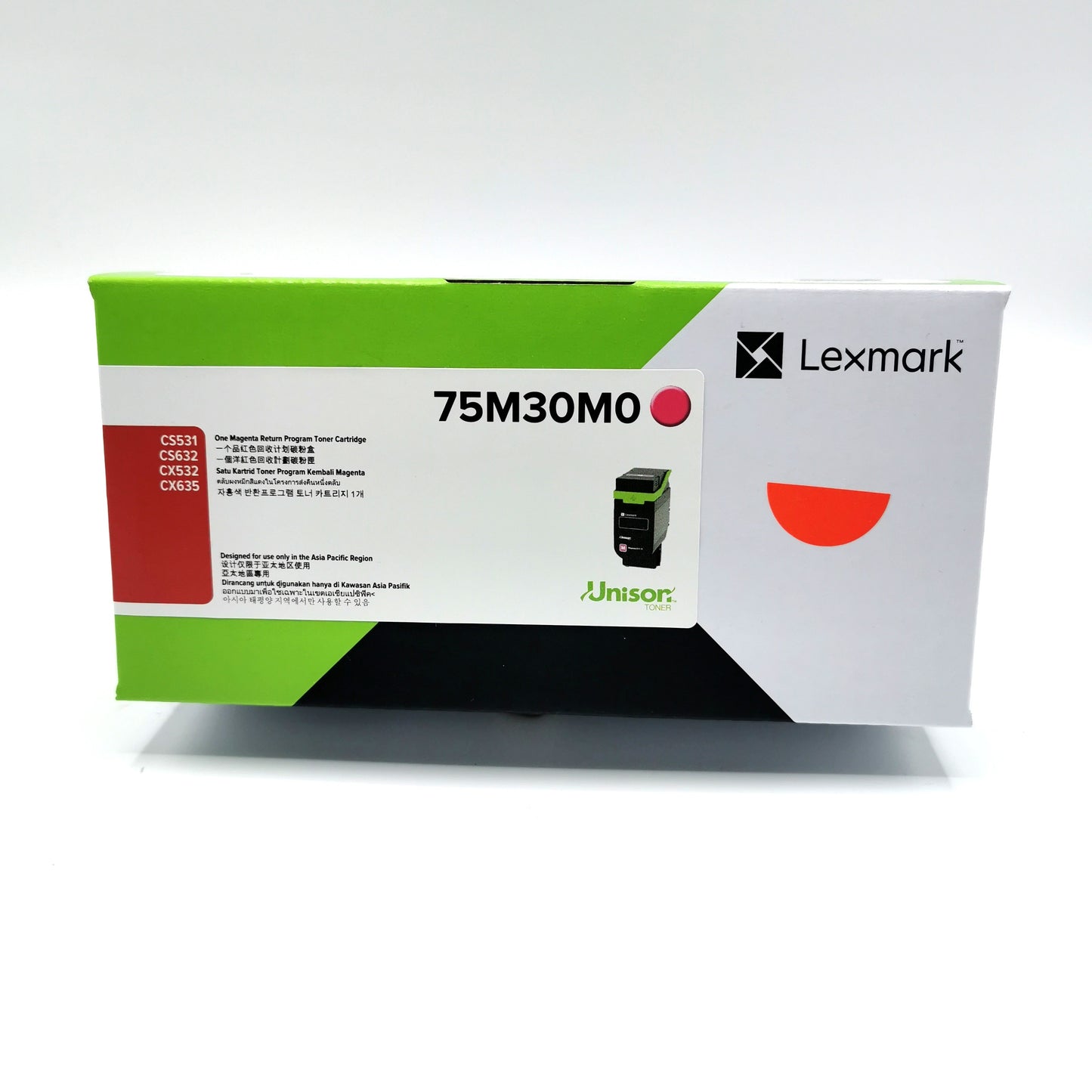 75M30K0 75M30C0 75M30M0 75M30Y0 Lexmark Standard Capacity Toner for CX532adwe