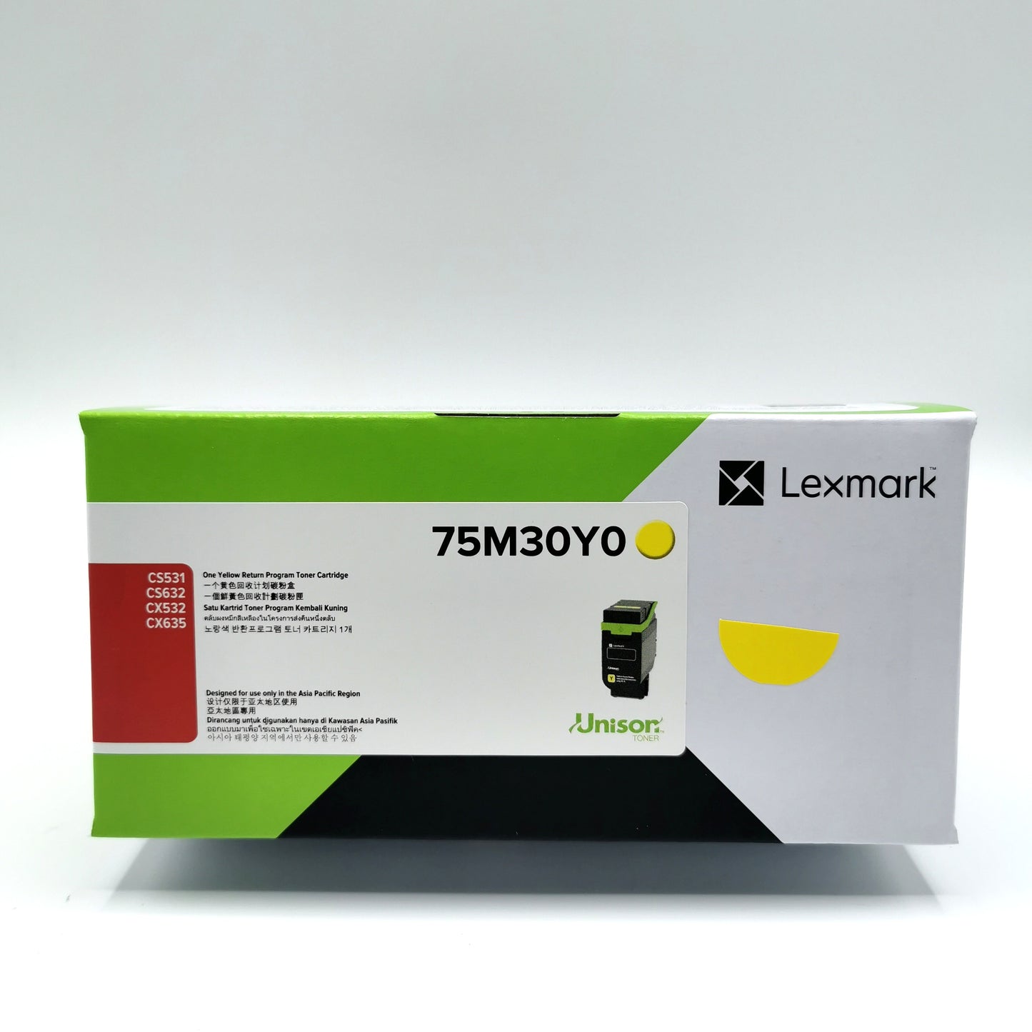 75M30K0 75M30C0 75M30M0 75M30Y0 Lexmark Standard Capacity Toner for CX532adwe