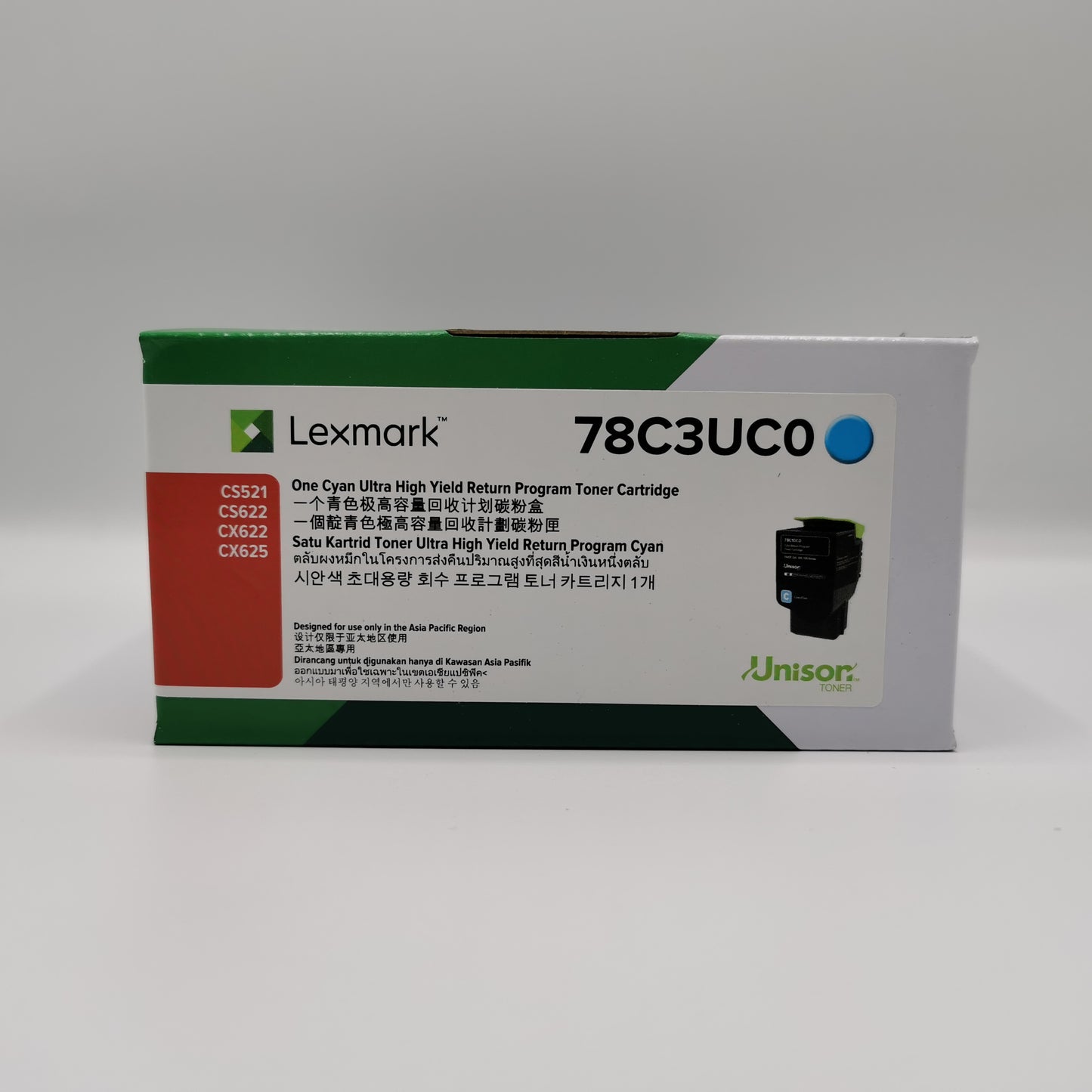 Lexmark 78C3UK0 Black Ultra High Yield Return Programme Toner Cartridge