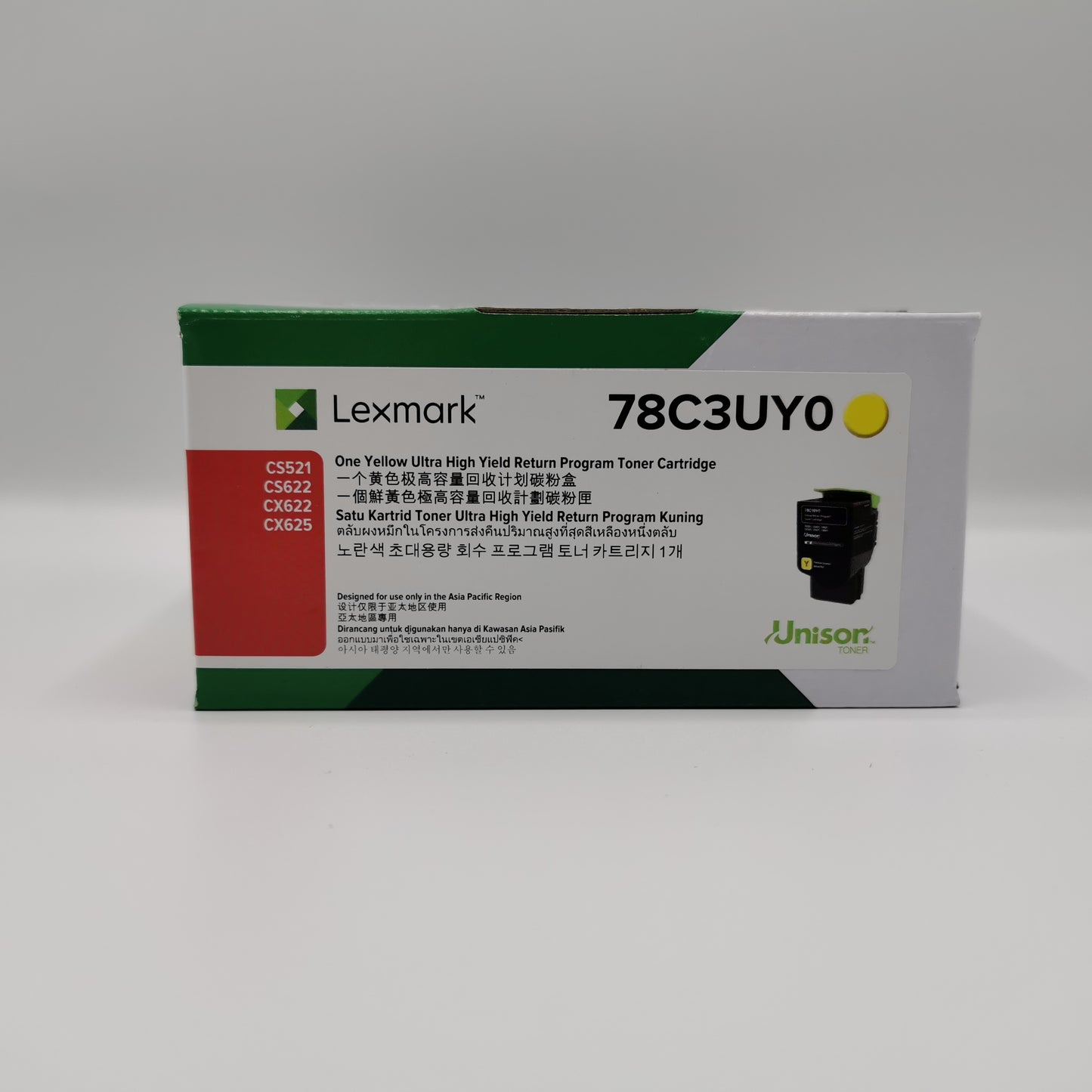 Lexmark 78C3UK0 Black Ultra High Yield Return Programme Toner Cartridge