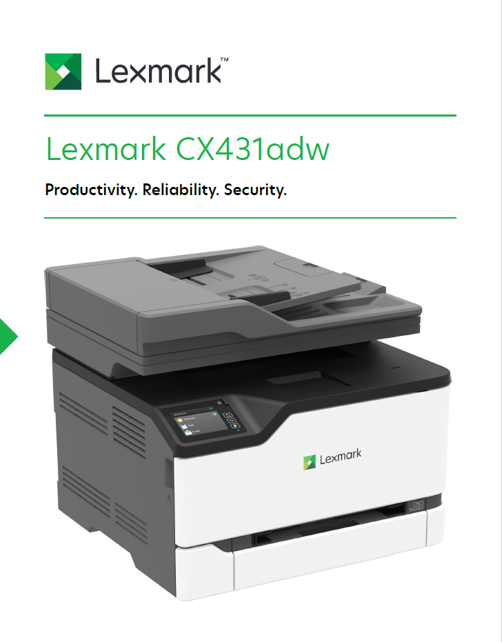CX431adw Lexmark A4 Color Multi Function Printer
