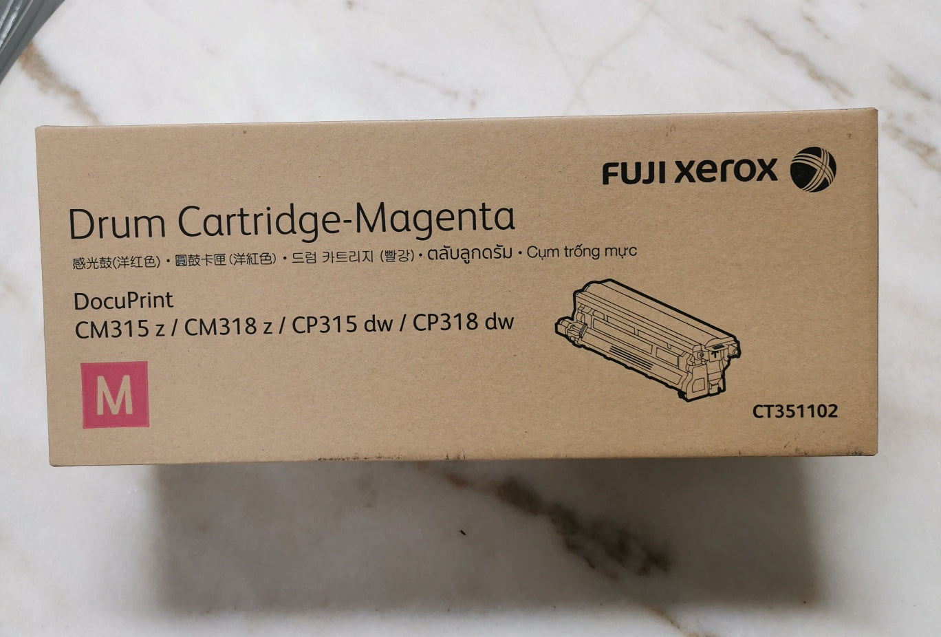 CT351100 Fujifilm Original Black imaging for 315 series printers.