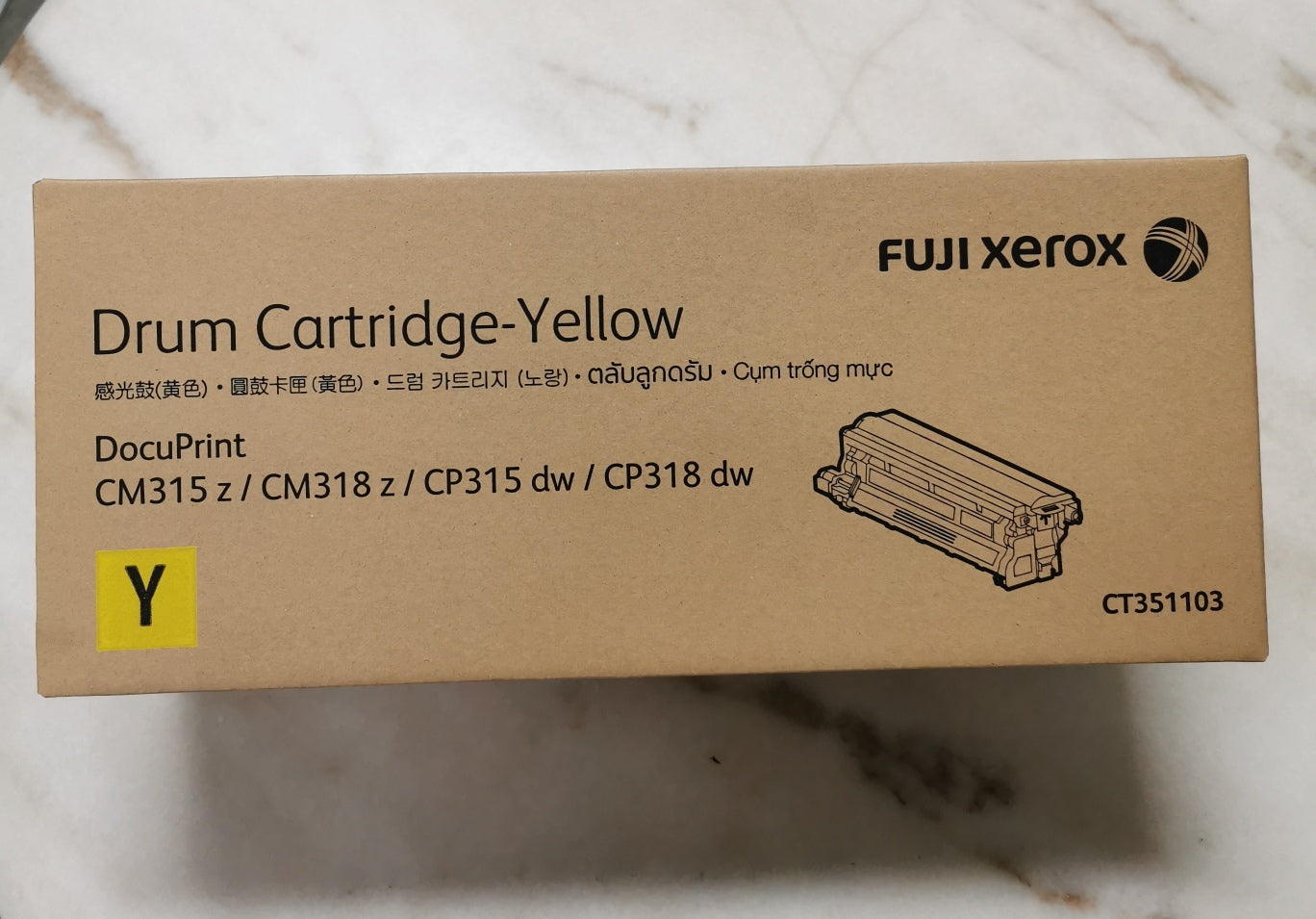 CT351100 Fujifilm Original Black imaging for 315 series printers.