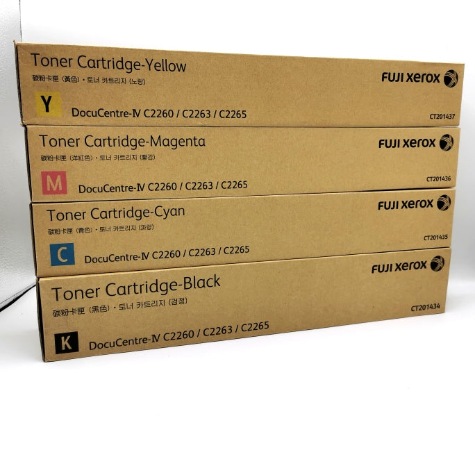 CT201434 CT201435 CT203436 CT201437 Original Fuji Xerox Toner Cartridge for DC-IV C 2260/2263/2265