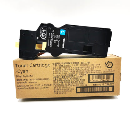 Apeos C325z Original Toner Cartridge. CT203486(K), CT203487(C), CT203488(M) and CT203489(Y)