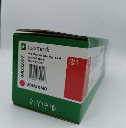 20N3XK0 20N3XC0 20N3XM0 20N3XY0 Lexmark Toner for CS/CX431 printer