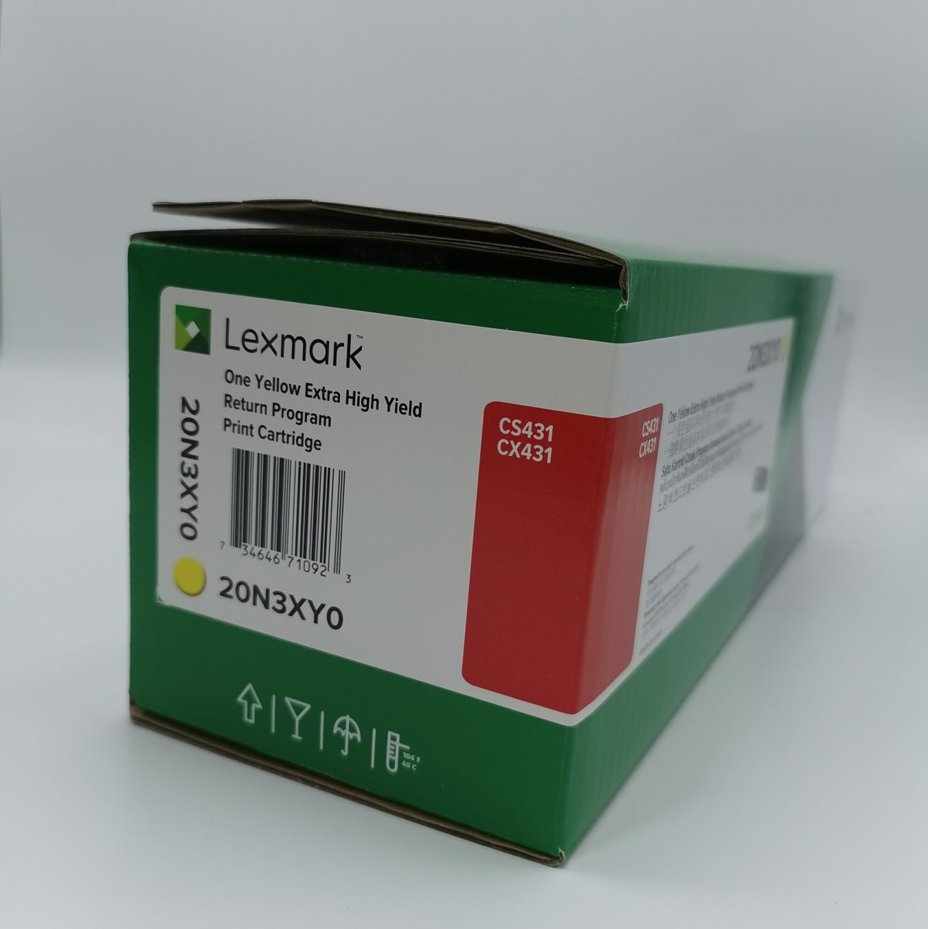 20N3XK0 20N3XC0 20N3XM0 20N3XY0 Lexmark Toner for CS/CX431 printer