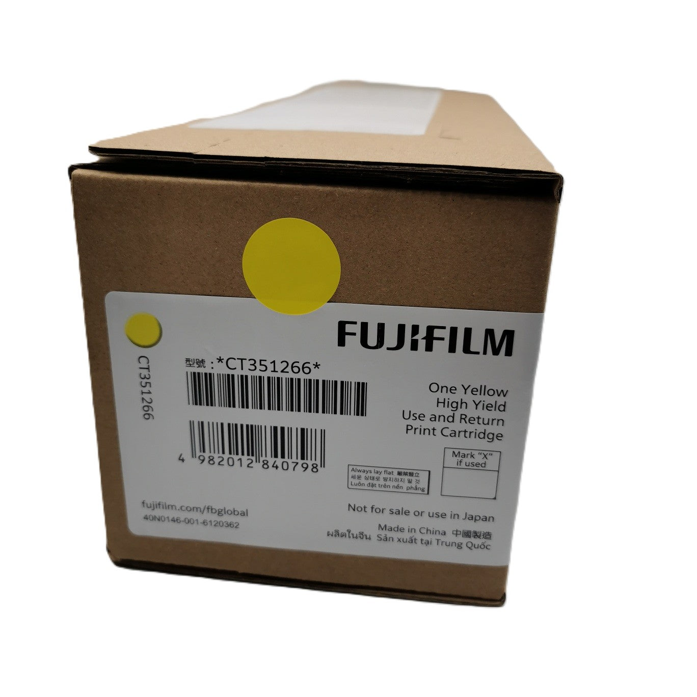 CT351263, CT351264, CT351265, CT351266 Original Fujifilm  High Yield Toner Cartridge for Apeosprint C2410
