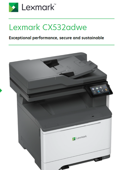 CX532adwe A4 Colour Multi Function Printer.