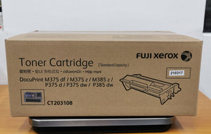 CT203108 Fuji Xerox Original Standard Toner Cartridge for M375z, P375dw.