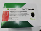 78C3XK0 78C3XC0 78C3XM0 78C3XY0 Lexmark Toner Cartridge for CX522/CX622