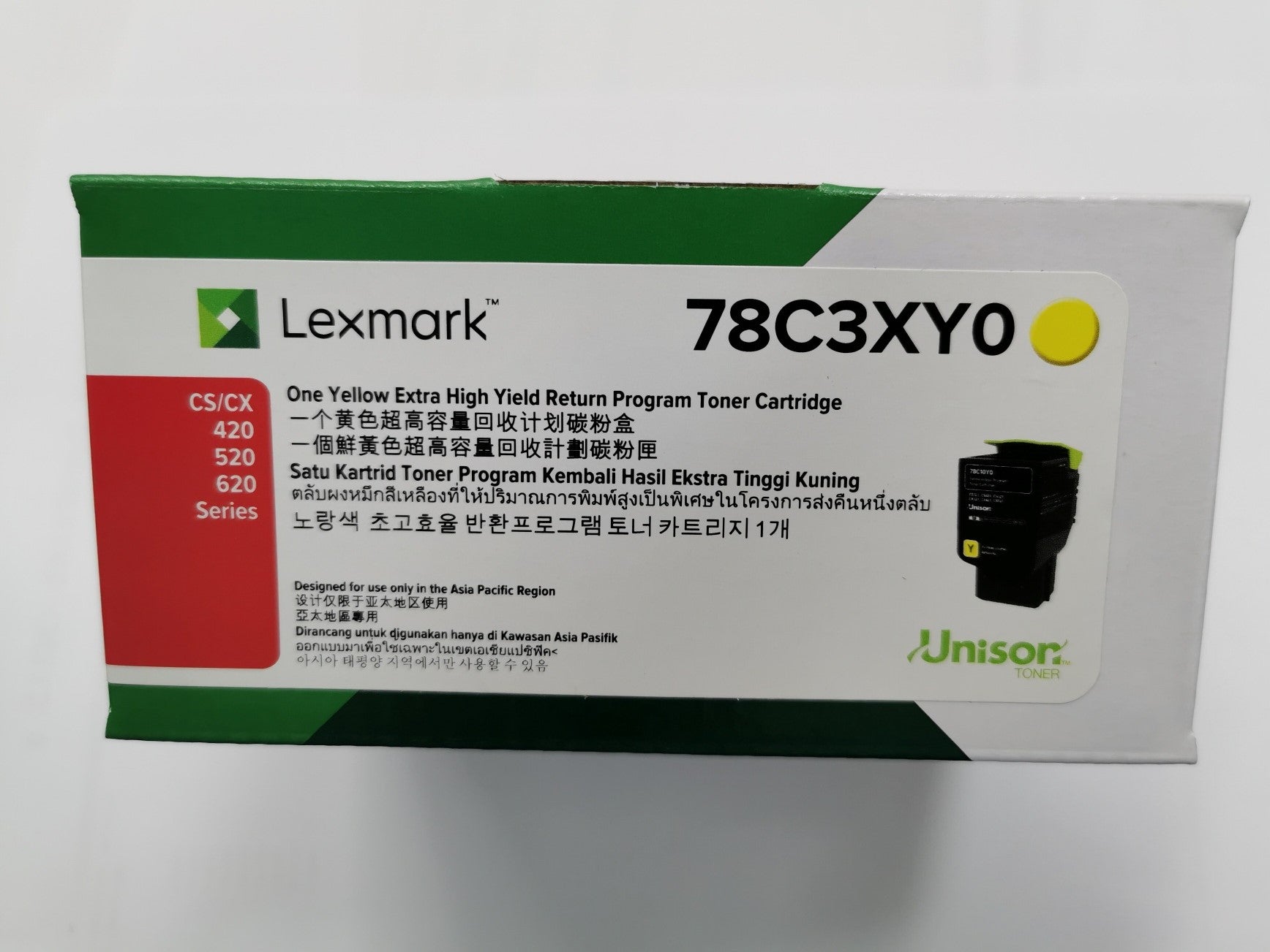 78C3XK0 78C3XC0 78C3XM0 78C3XY0 Lexmark Toner Cartridge for CX522