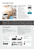ApeosPrint-C325dw Colour Printer (Printing Only) 3 years on site warranty.